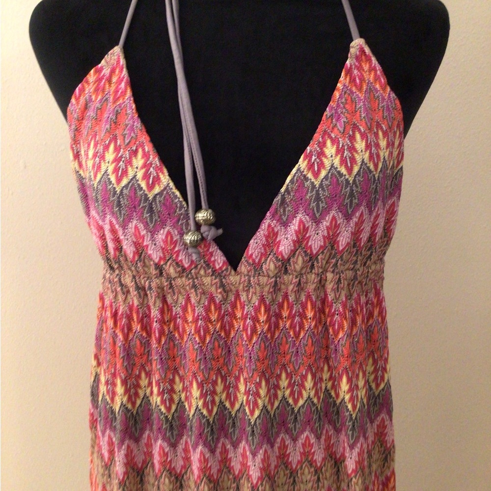Multicolor  Beachy cover up. Size L